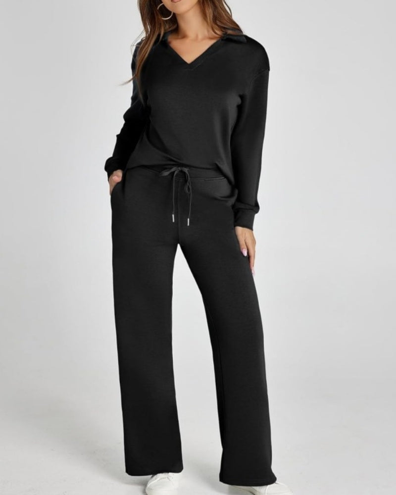 Streetwave Cozy Two Piece Loungewear Set For Effortless Everyday Comfort For Women Who Love Casual Luxury Loungewear