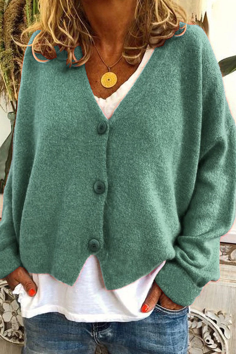 Street-wave Cozy Cardigan for Women, Relaxed Knitwear