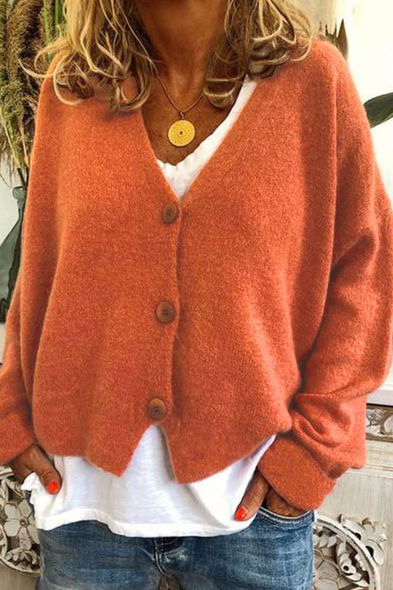 Street-wave Cozy Cardigan for Women, Relaxed Knitwear
