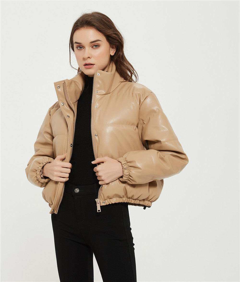 Street Wave Short Puffer Parka Insulated Warm Unisex Coat