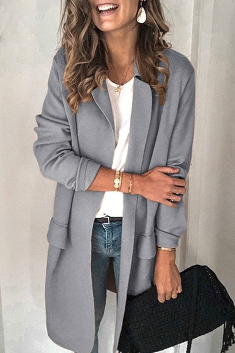 Street-Wave Pink Blazer For Women Elegant Versatile Outerwear Confidence Booster