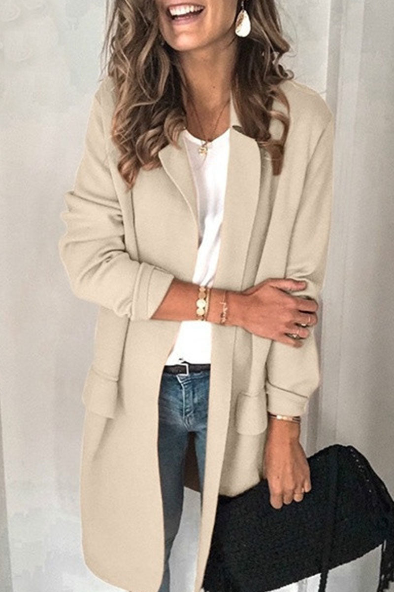 Street-Wave Pink Blazer For Women Elegant Versatile Outerwear Confidence Booster