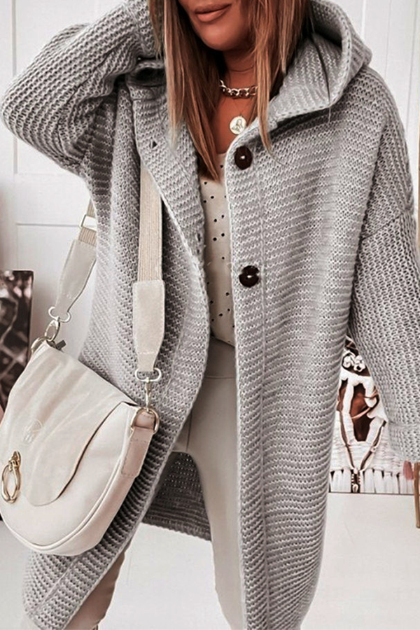 Street-wave Women's Cozy Knit Winter Pullover Coat For Elegant Comfort And Durability