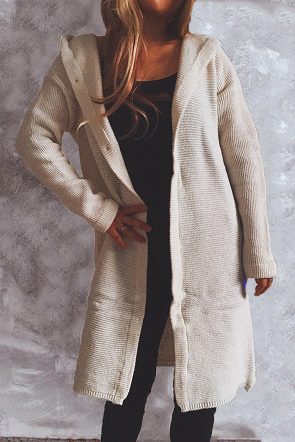 Street-Wave Long Knit Cardigan For Women - Timeless Style, Premium Comfort, Cozy Warmth