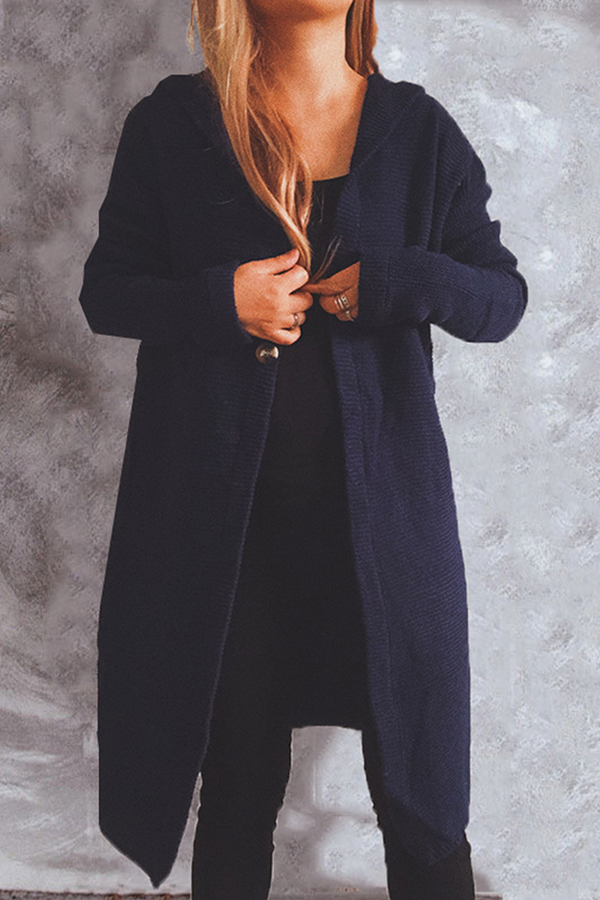 Street-Wave Long Knit Cardigan For Women - Timeless Style, Premium Comfort, Cozy Warmth