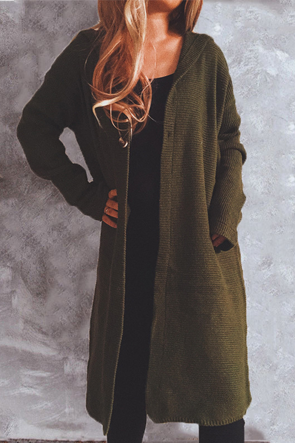 Street-Wave Long Knit Cardigan For Women - Timeless Style, Premium Comfort, Cozy Warmth
