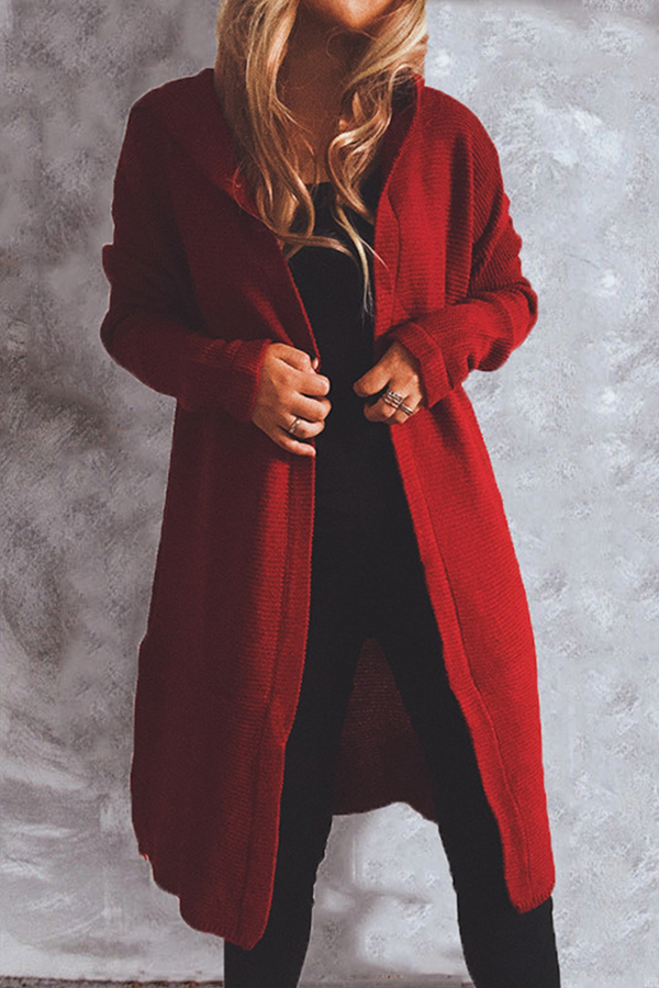 Street-Wave Long Knit Cardigan For Women - Timeless Style, Premium Comfort, Cozy Warmth