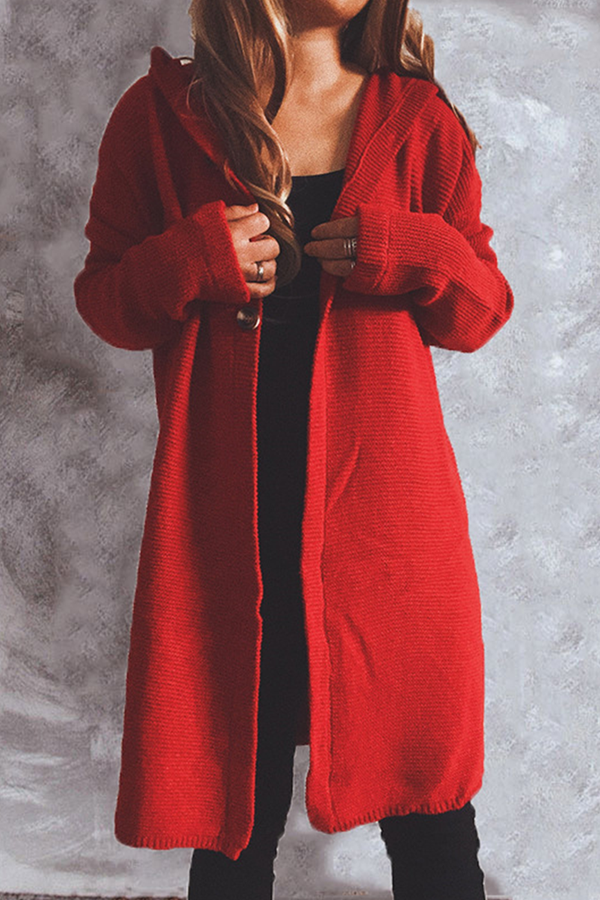 Street-Wave Long Knit Cardigan For Women - Timeless Style, Premium Comfort, Cozy Warmth