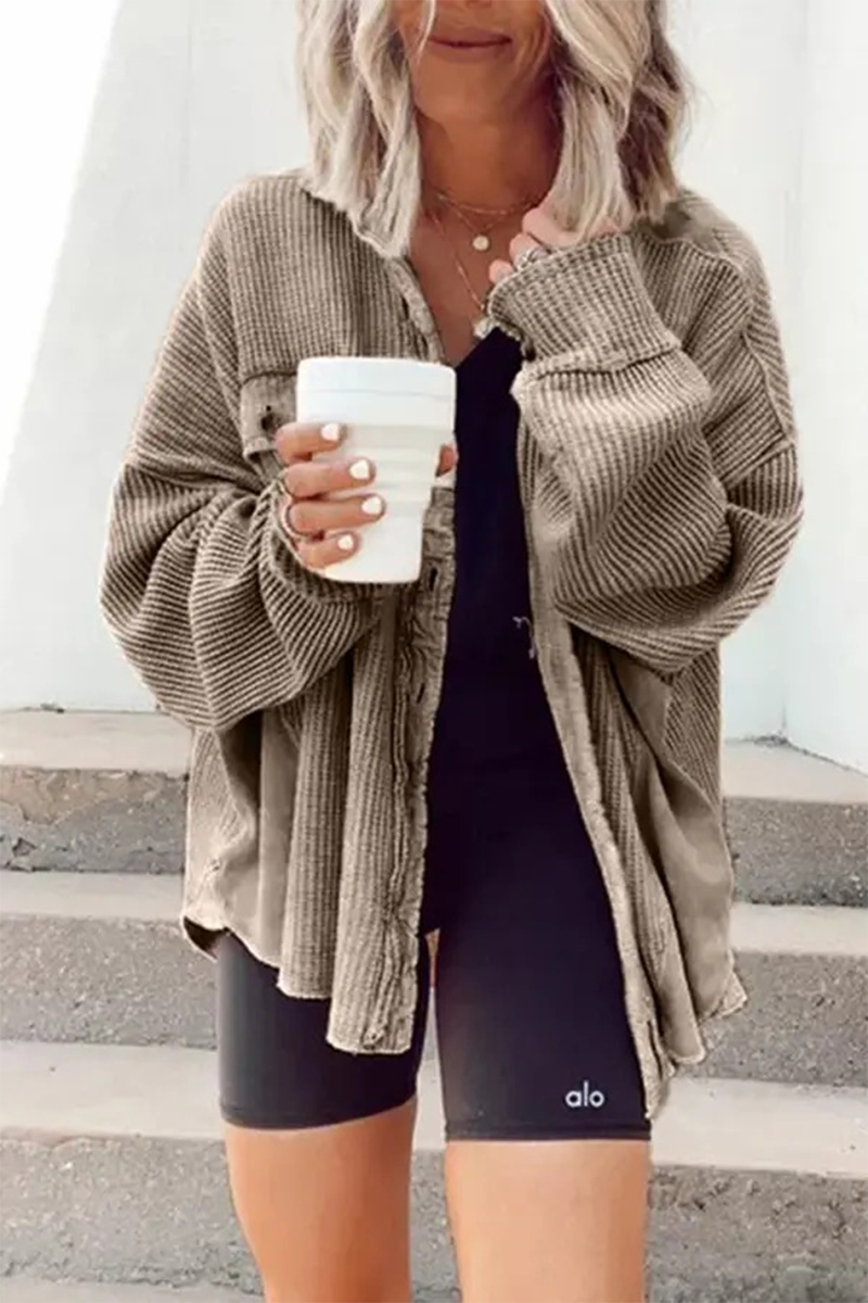 Street Wave Womens Longline Knit Cardigan Lightweight Comfort For Everyday Style
