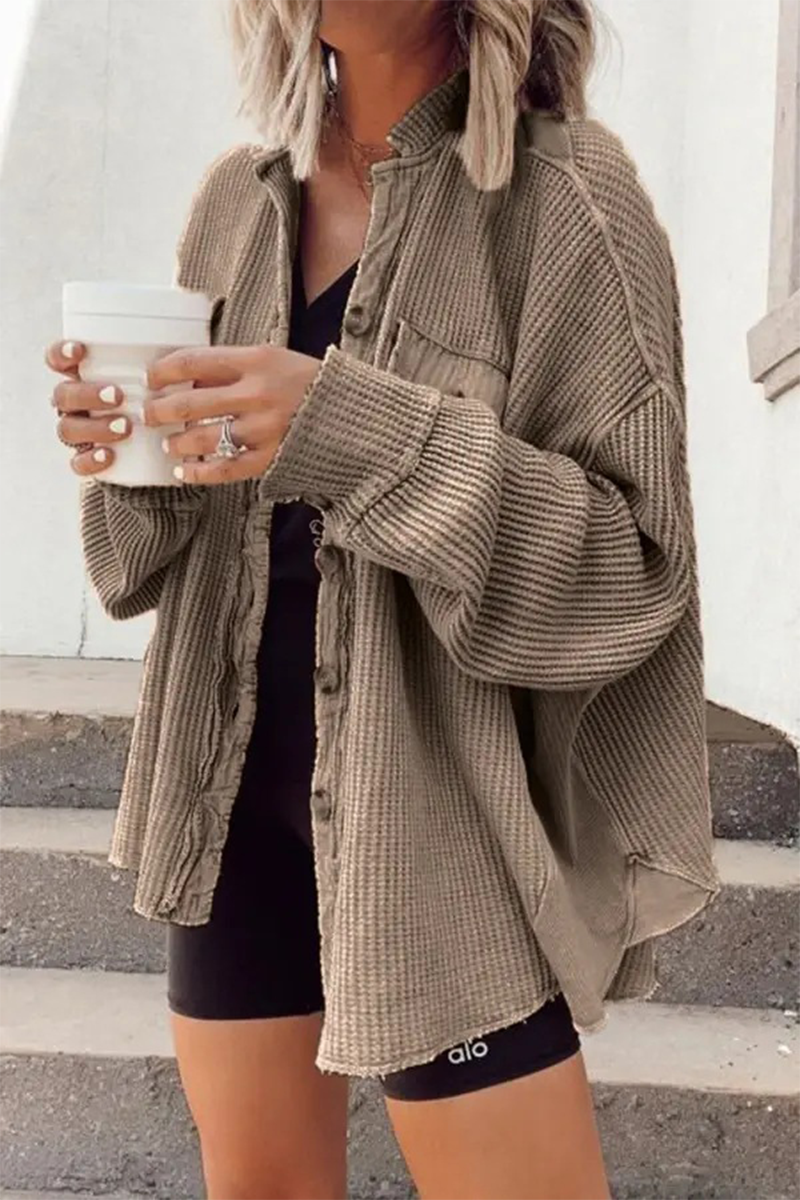 Street Wave Womens Longline Knit Cardigan Lightweight Comfort For Everyday Style
