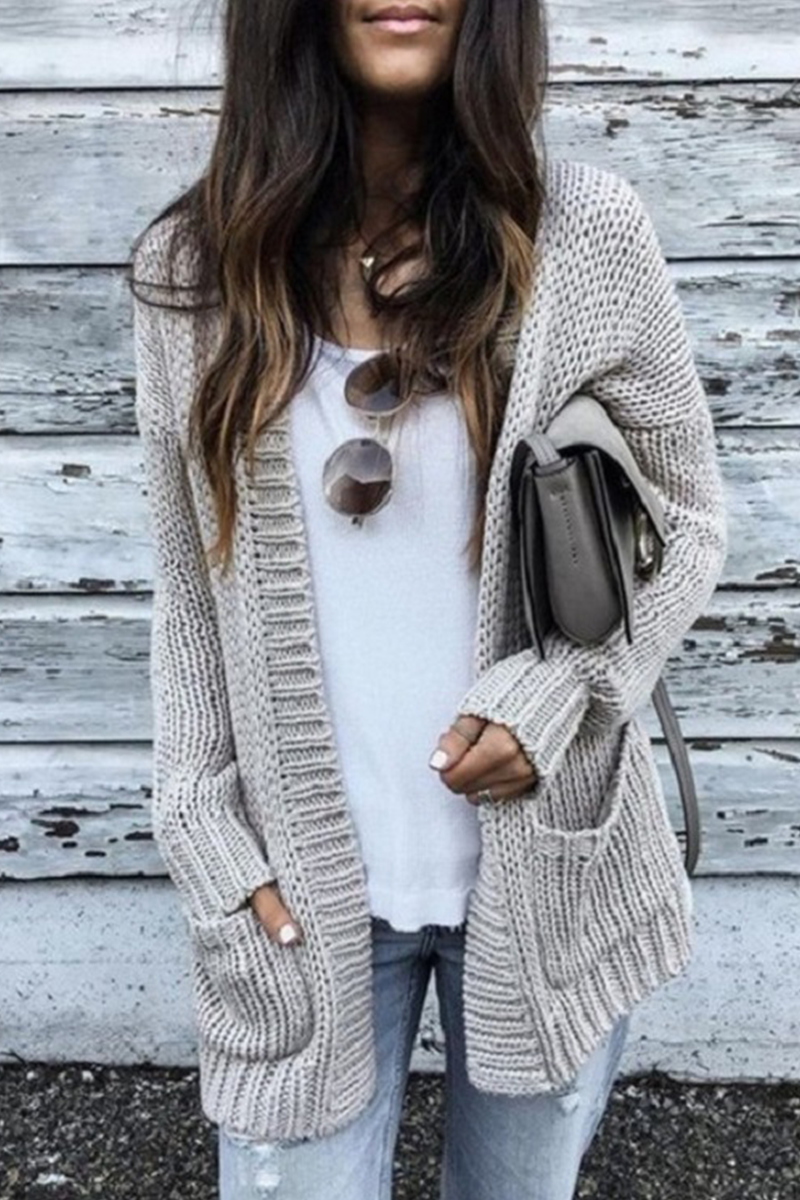 Street Wave Women's Cozy Knit Cardigan Casual Chic with Relaxed Fit and Premium Comfort