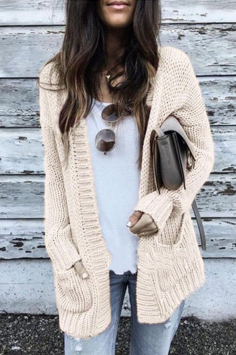 Street Wave Women's Cozy Knit Cardigan Casual Chic with Relaxed Fit and Premium Comfort