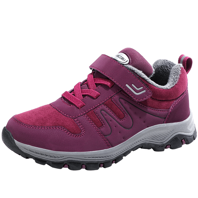 Leyandra Womens Waterproof Orthopedic Snow Shoes With Warm Lining For Winter Comfort