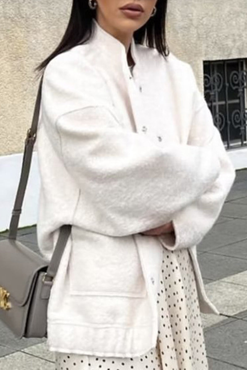 Street-wave Wool Coat For Women - Luxurious Comfort, Durable Craftsmanship, Premium Quality
