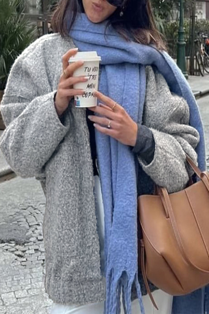 Street-wave Wool Coat For Women - Luxurious Comfort, Durable Craftsmanship, Premium Quality