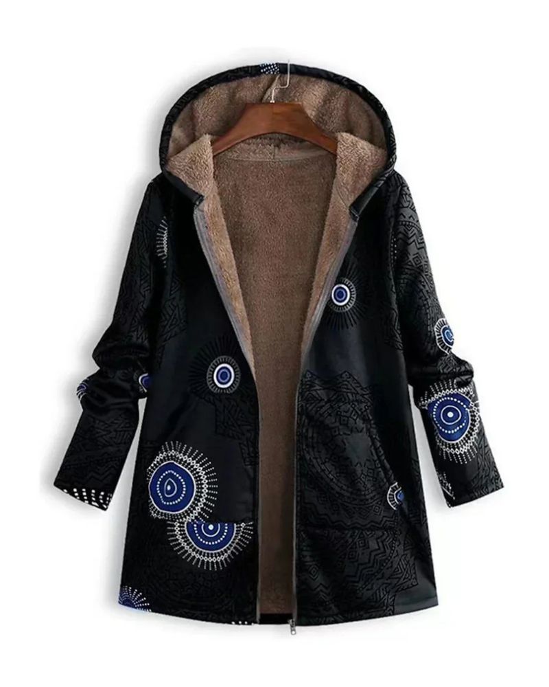 Street-wave Parka Warm Cozy Winter Coat With Soft Fleece Lining For Women And Men