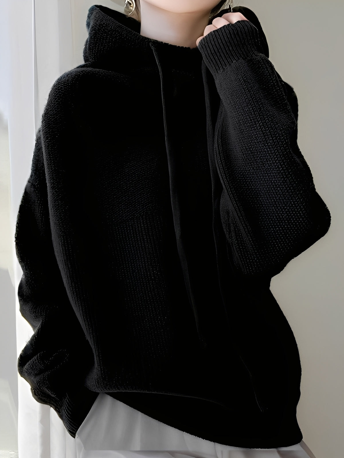 Street-Wave Merino Wool Hoodie For Women Cozy Warm Breathable Everyday Comfort All Day