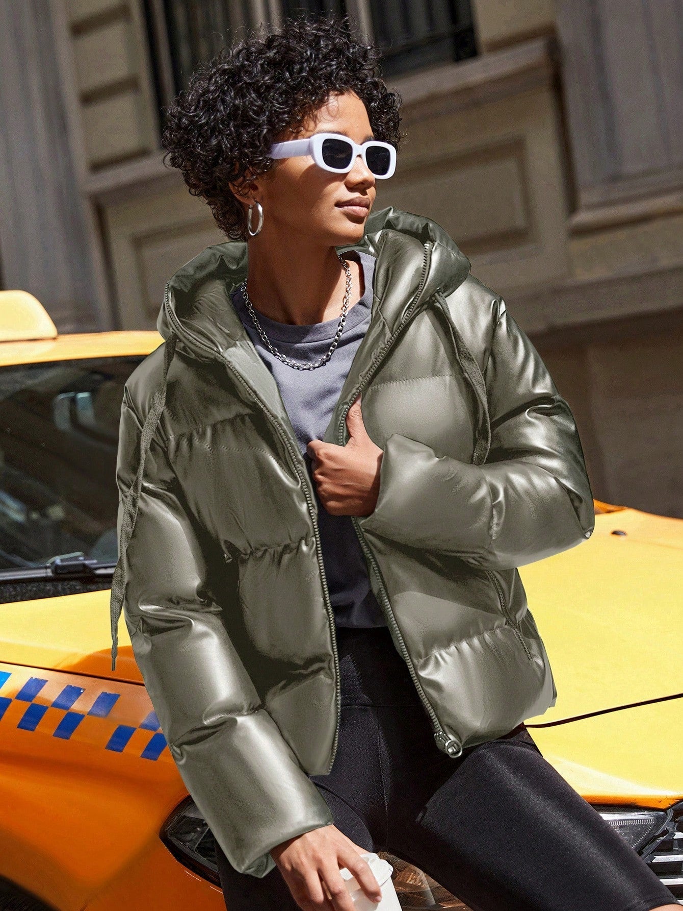 Street-wave Women Tailored Puffer Coat Elegant Warm Durable Winter Outerwear For City Living