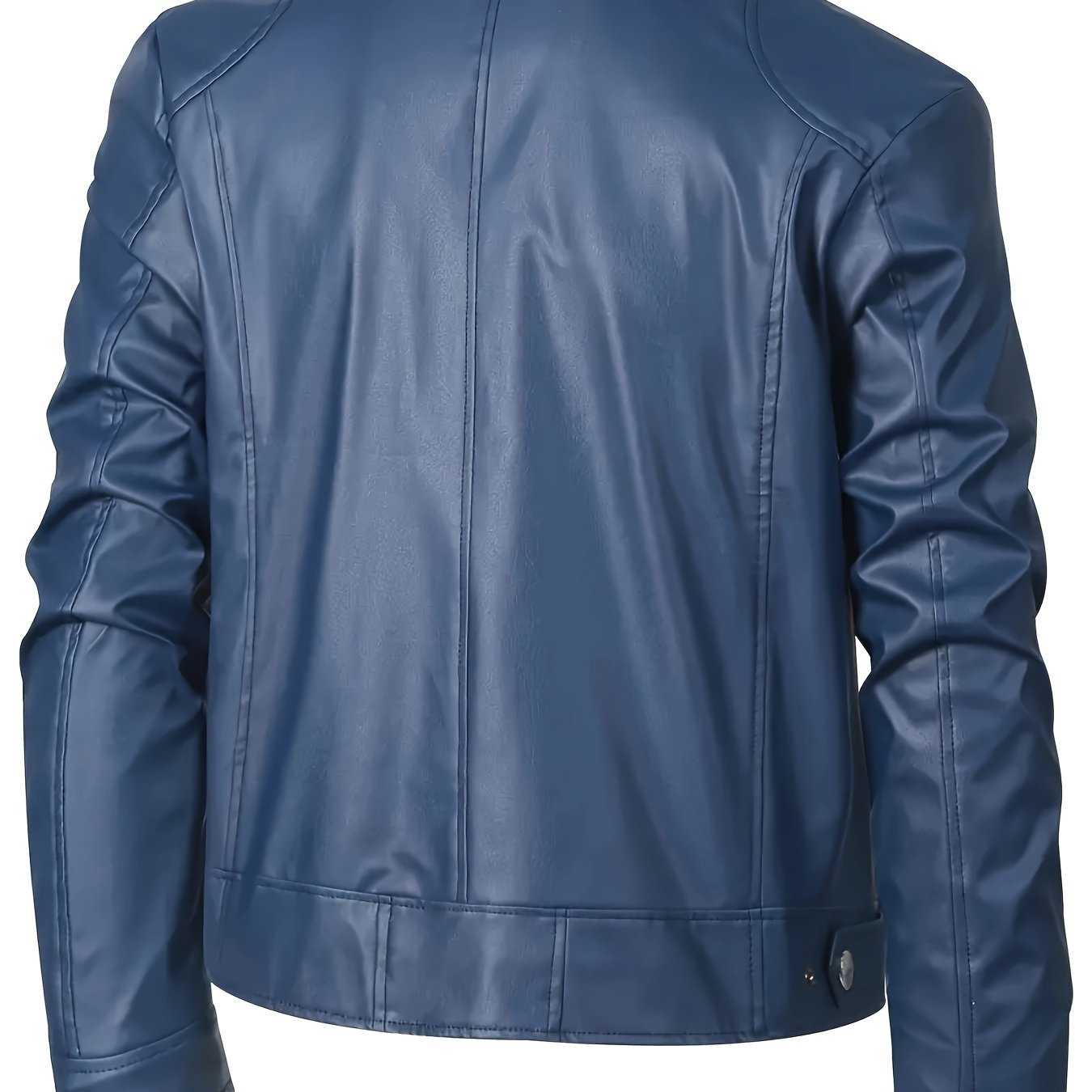 Street-wave Neon Lime Faux Leather Jacket For Men Color Block With Multiple Zippers Bold Style