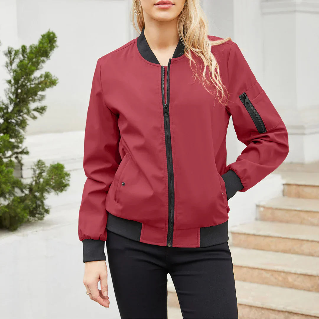 Avelena Bomber Jacket For Women Casual Chic Style With Comfortable Fit Streetwave