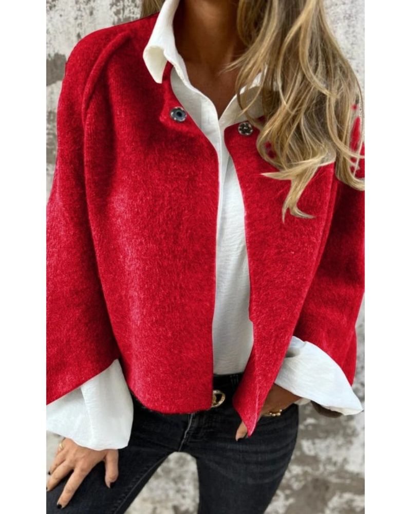 Street-wave Luxury Wool Coat For Women Warmth And Style Cozy Everyday Essential Premium