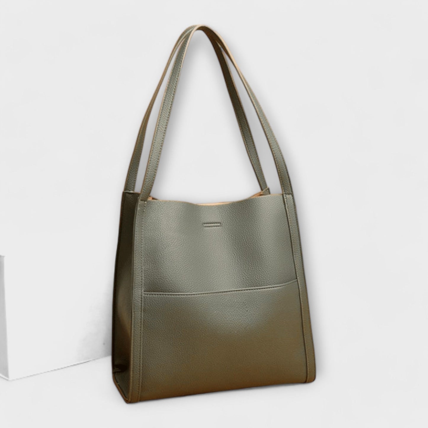Women's Structured Handbag with Spacious Interior and Sturdy Design