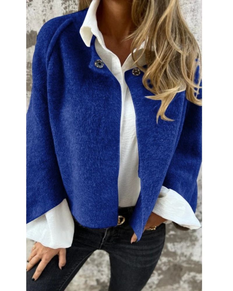 Street-wave Luxury Wool Coat For Women Warmth And Style Cozy Everyday Essential Premium