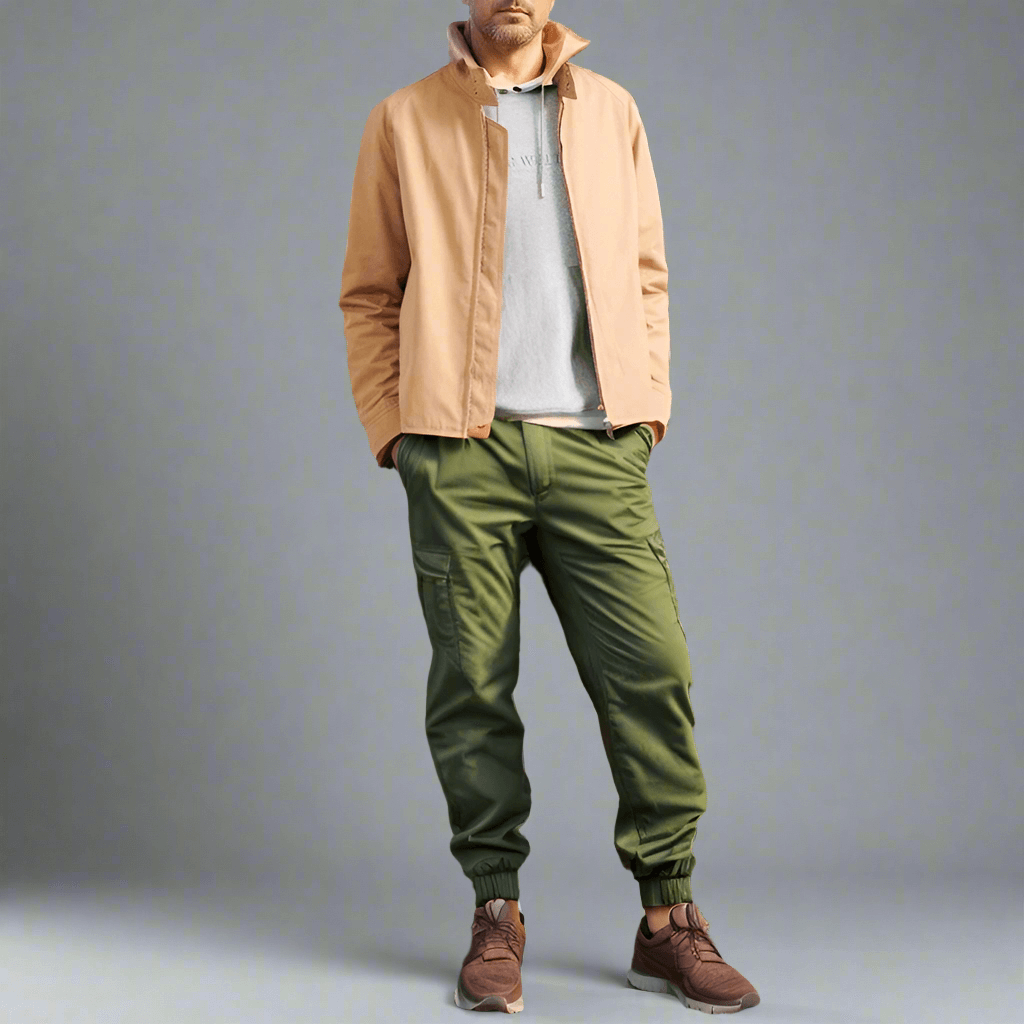 Street-wave Men's Summer Jacket Lightweight Versatile Tailored Fit For Style-Conscious Gents