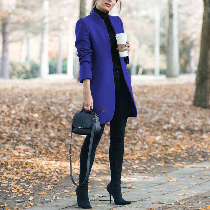 Streetwave Elegant Coat For Women Warm European Style Coat With Practical Functionality