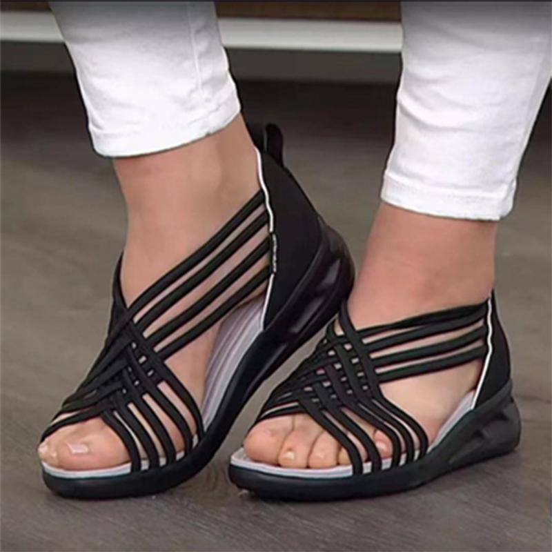 Street Wave Womens Sandals All Day Comfort With Non Slip Sole And Stable Support For Daily Wear
