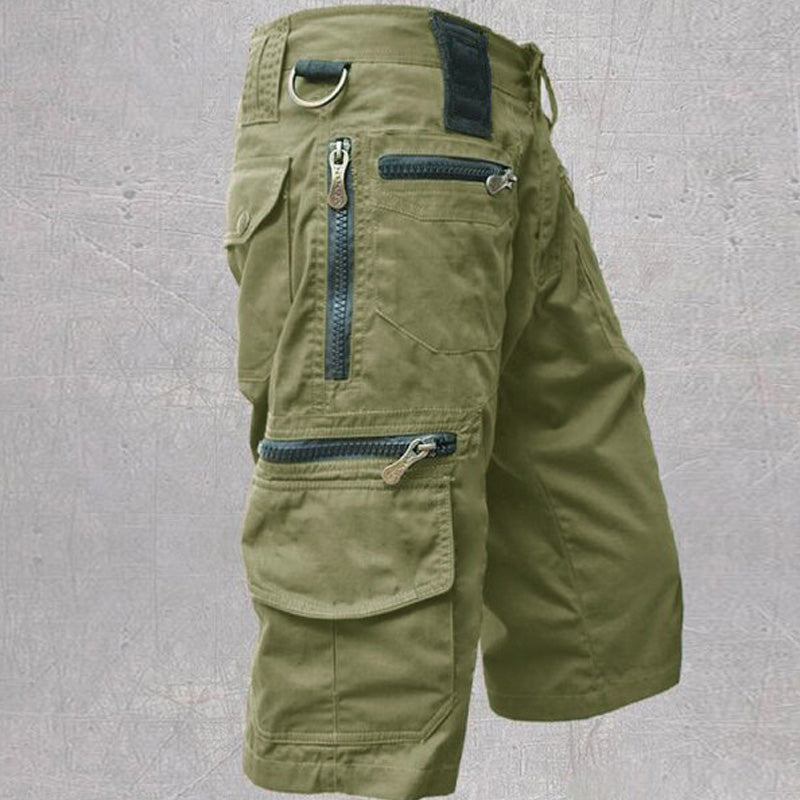 Cargo Shorts for Men Street Wave Urban Explorer Versatile Breathable Multi Pocket Outdoor Shorts