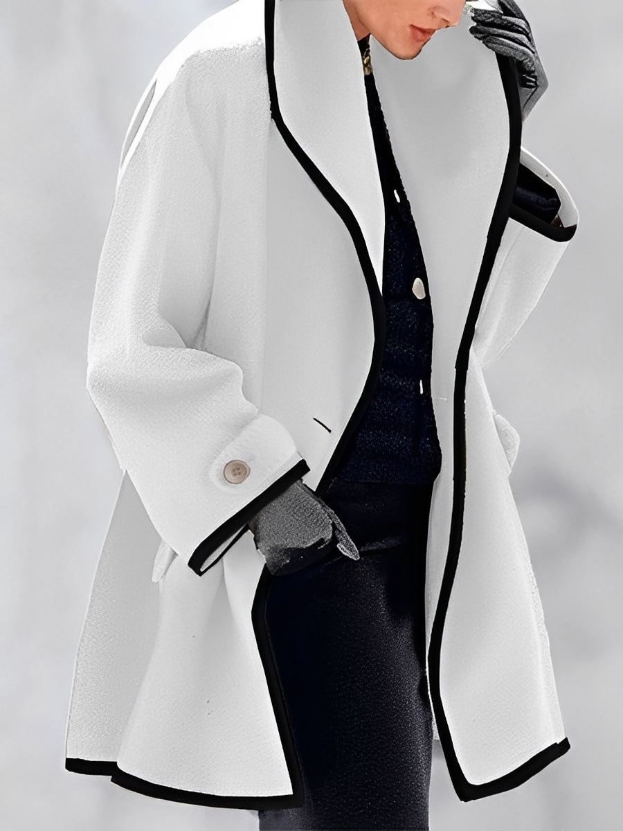 Street-wave Long Wool Coat For Women Timeless Elegance Warmth And Classic Retro Charm