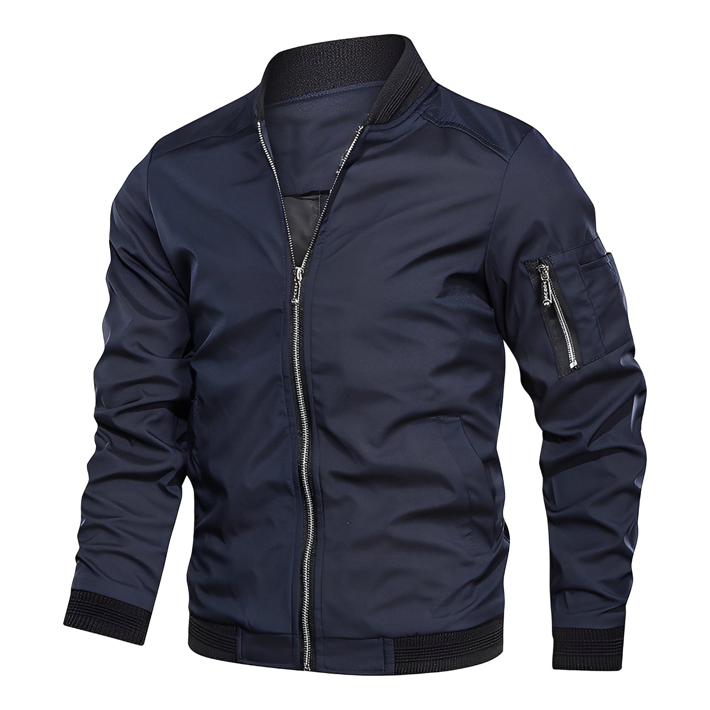 Street-wave Men's Bomber Jacket Modern Sport Style With Premium Comfort For Everyday Wear