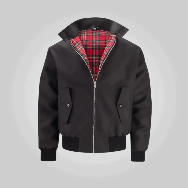 Bomber Jacket Retro Vintage Style for British Heritage Fashion Fans Street-Wave Everyday Wear