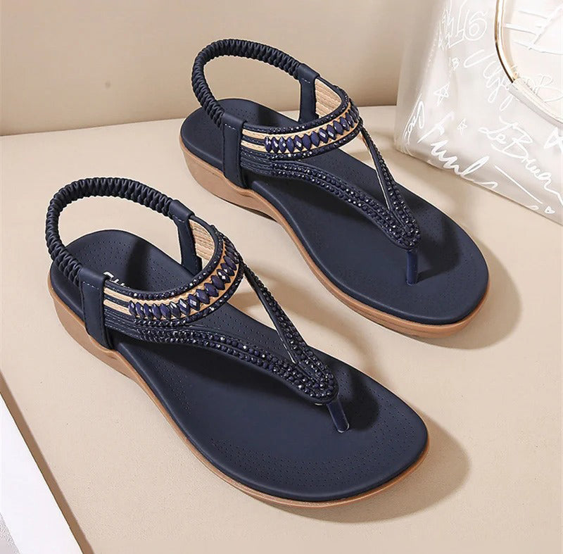 Street-wave Women's Sandals For Everyday Comfort With All Day Footbed And Adjustable Straps Stylish Summer