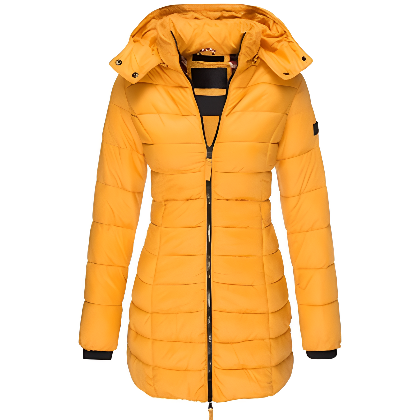 Street-wave Women's Puffer Jacket Warm Insulated Coat for Cold Weather Stylish Durable Outerwear