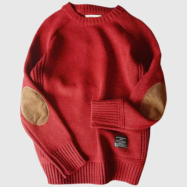Street-wave Pullover For Winter Comfort Alpine Knit Warmth Mens Sweater Cozy Essential Gear