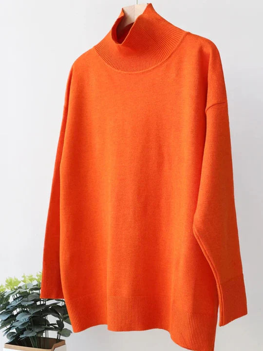 Womens Winter Knit Sweater Cozy Warmth Streetwave Elegant Fit For Modern Women Everyday Wear