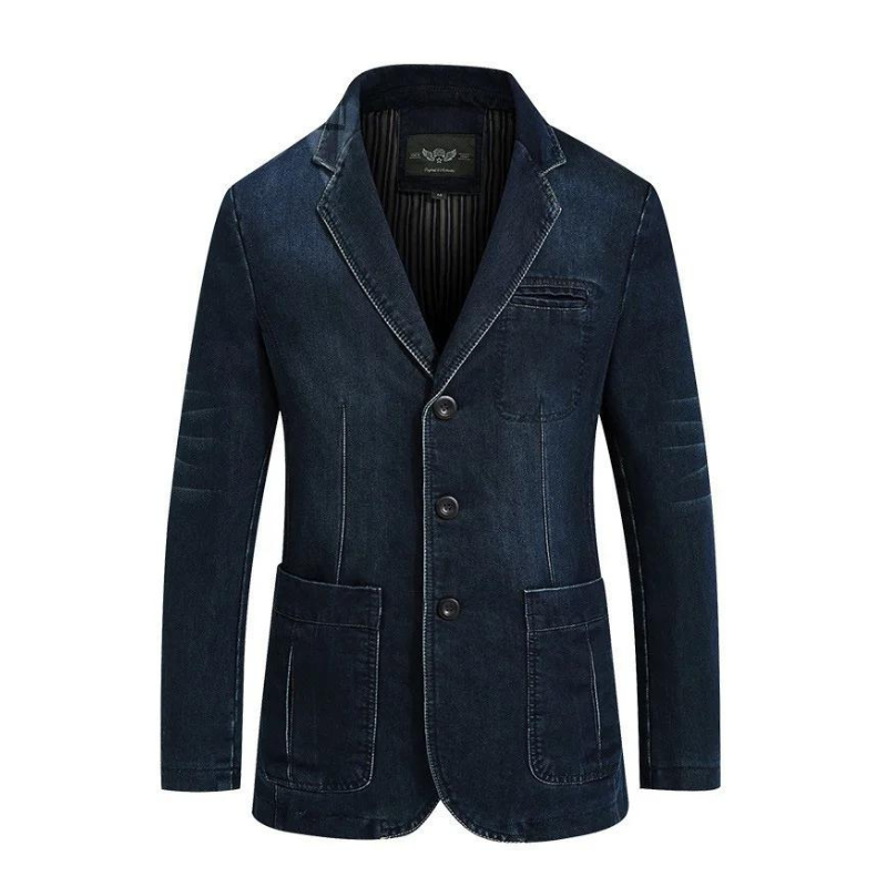 Streetwave Denim Cotton Blazer For Men Comfortable Chic