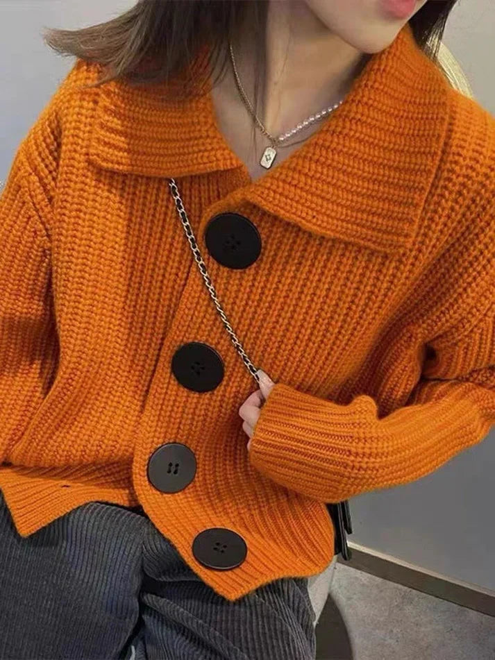 Pullover Maisie mit langem Arm und Kragen - Street-wave