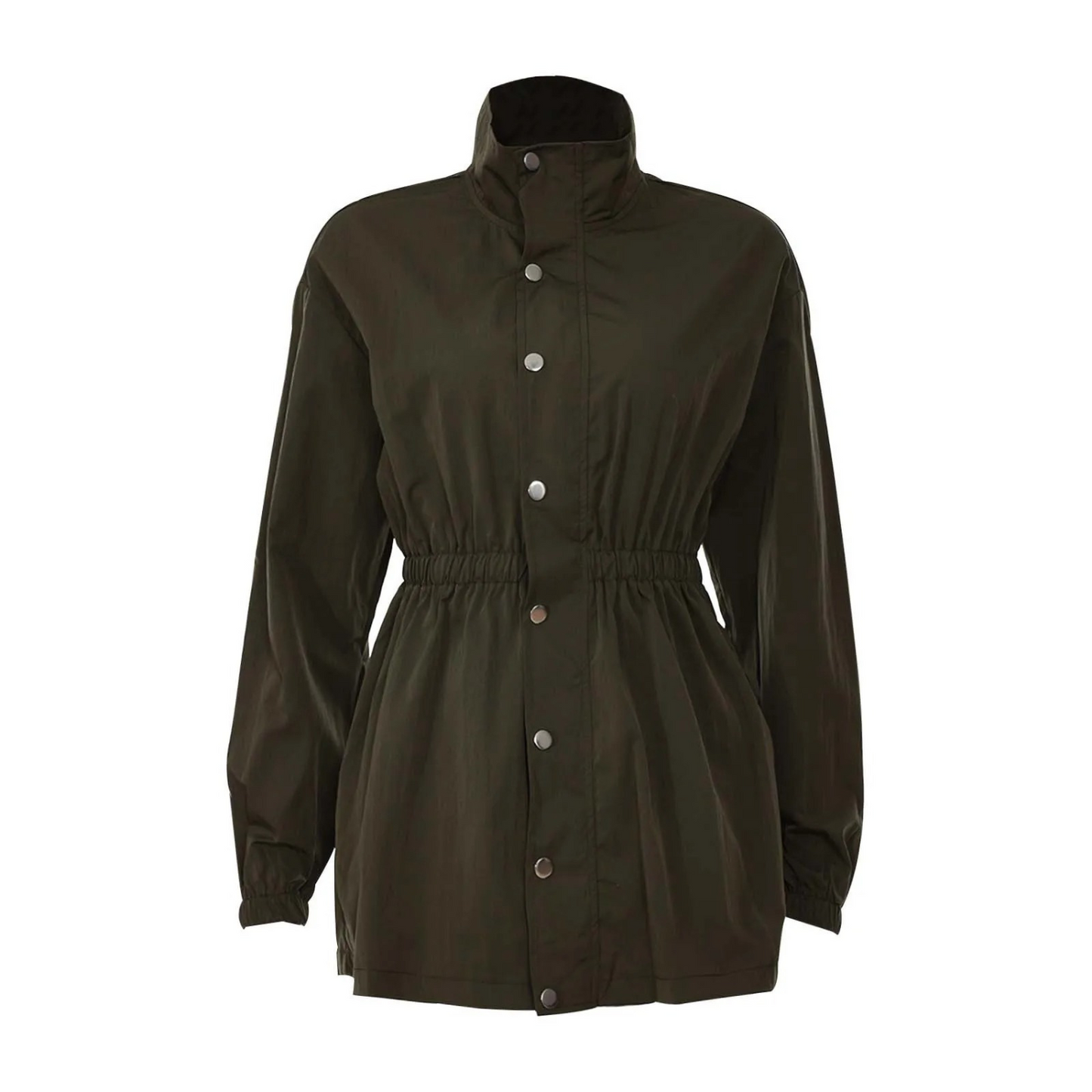 Street-Wave Carla Vintage Inspired Womens Jacket Cinched Waist For Effortless Chic Summer Outfits