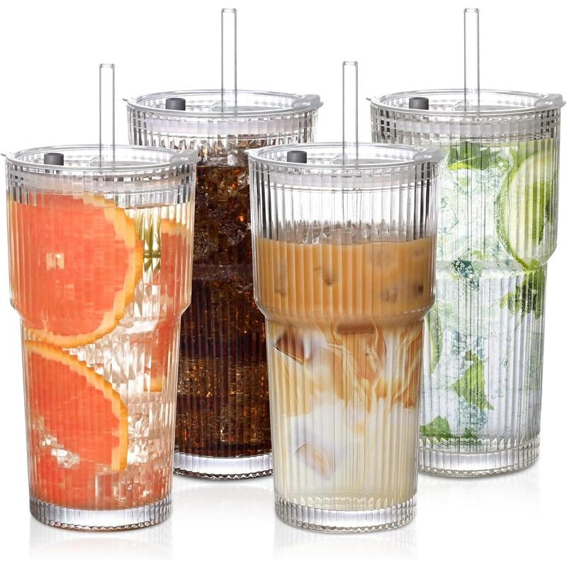 Ribbo Glass Tumbler - Street-Wave