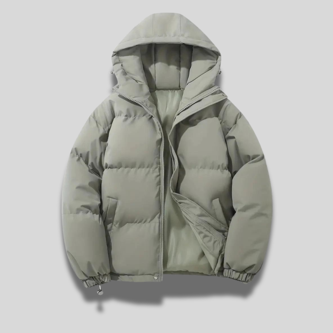 Street-Wave Womens Bomber Jacket - Modern Cozy Winter Coat With Hood For Warmth And Style