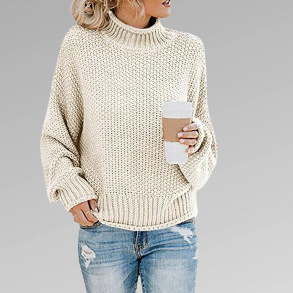 Street Wave Knit Sweater For Women Cozy Everyday Comfort With Relaxed Fit And Premium Knit