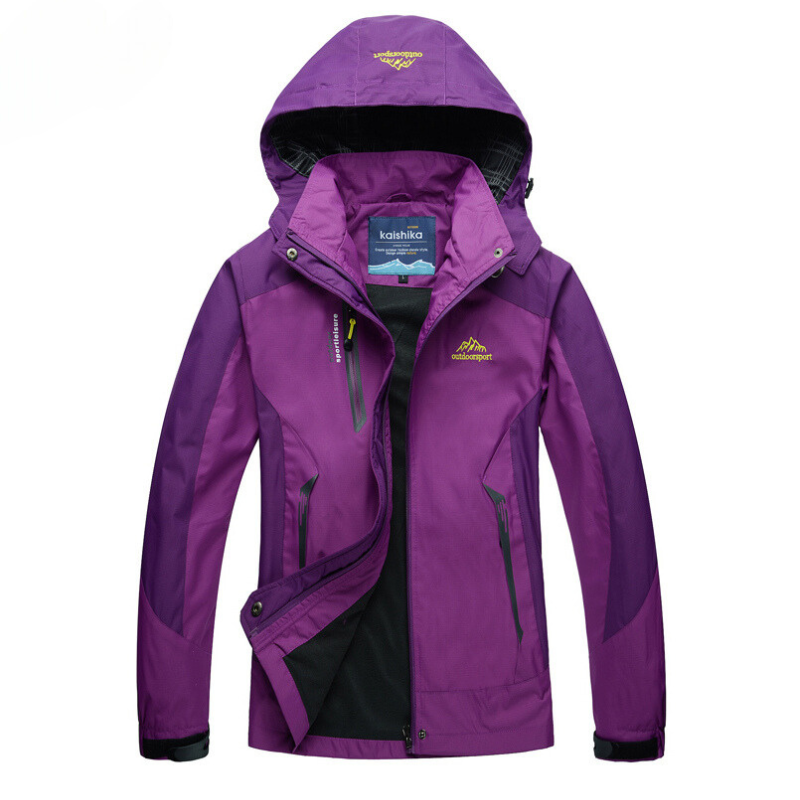 Street-Wave Winter Windbreaker Jacket For Women Lightweight Windproof Outdoors Coat For Adventurous Women