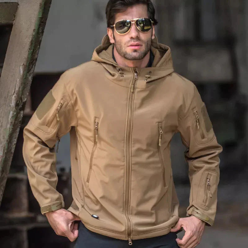 Street-Wave Men's Outdoor Jacket With Soft Fleece Lining For Adventure Seekers Warm And Flexible