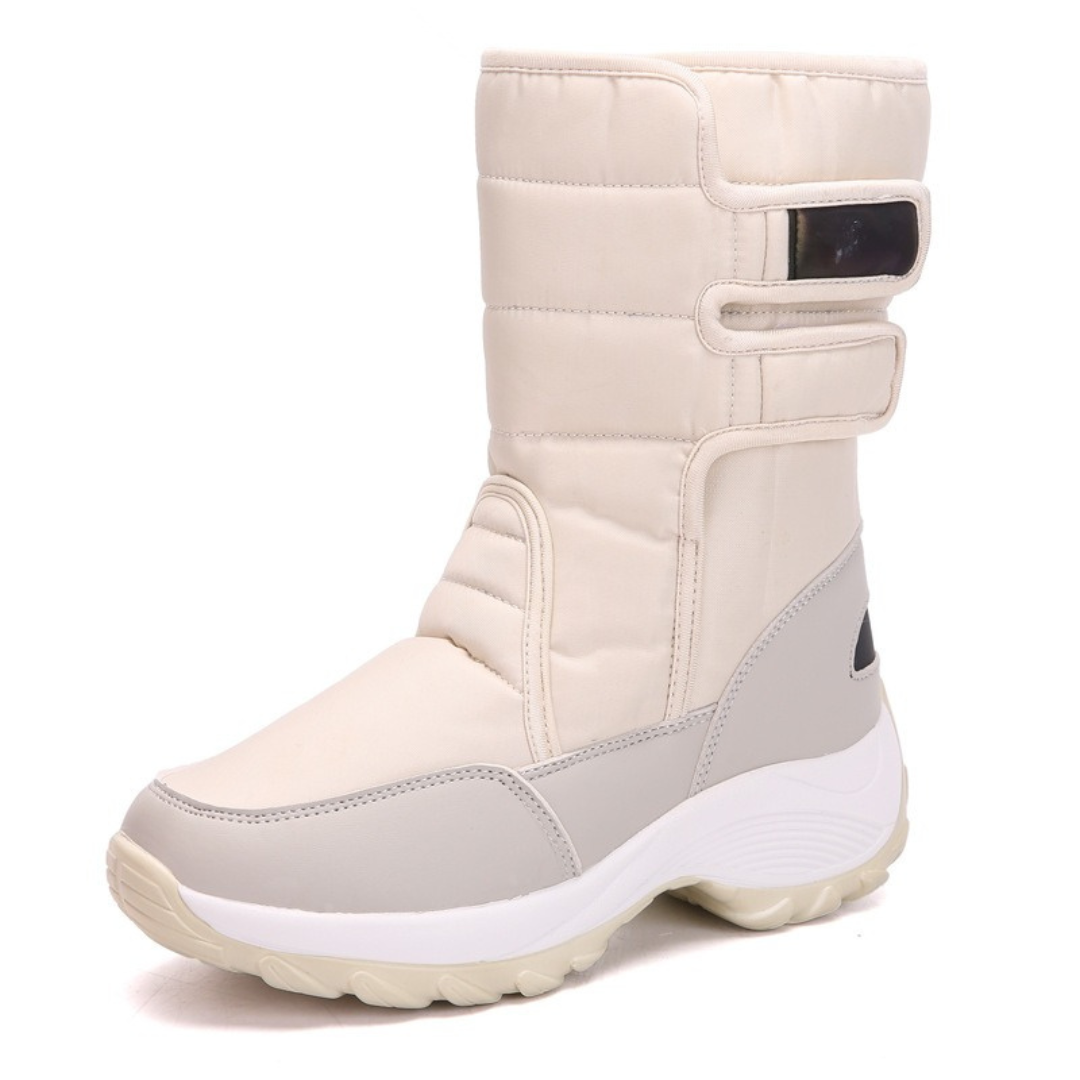 Streetwave Snow Boots Slip On With Insulated Fleece Lining For Cold Weather Comfort All Day Warmth