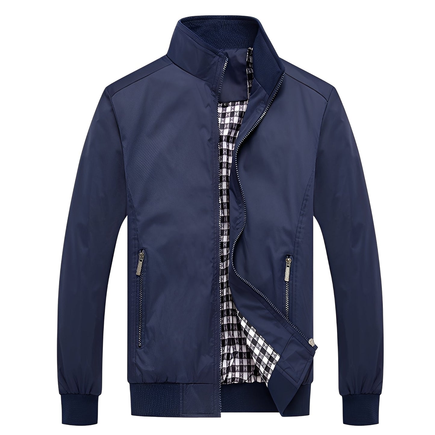 Street-Wave Mens Formal Windproof Jacket Lightweight Comfort And Modern Fit Water Resistant