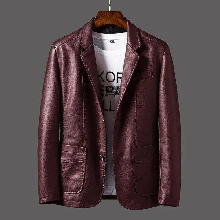 Streetwave Leather Jacket For Men Timeless Premium Leather Modern Fit Versatile Everyday Wear