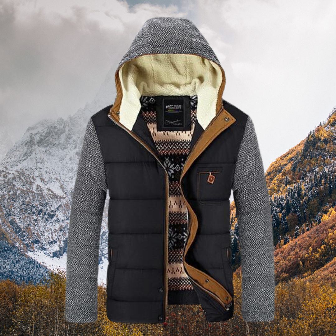 Street-Wave Winter Coat With Warm Fleece Lining Multi-Layer Insulation Cozy Comfort For Urban Explorers